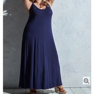 Torrid 3x super soft trapeze maxi dress